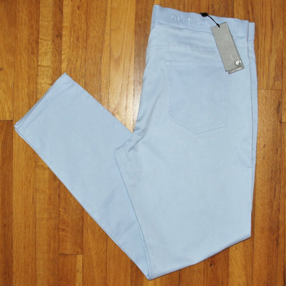 Greyson Armonk 5 Pocket Golf Trousers Mens 35 36 38 40 Dasher Blue